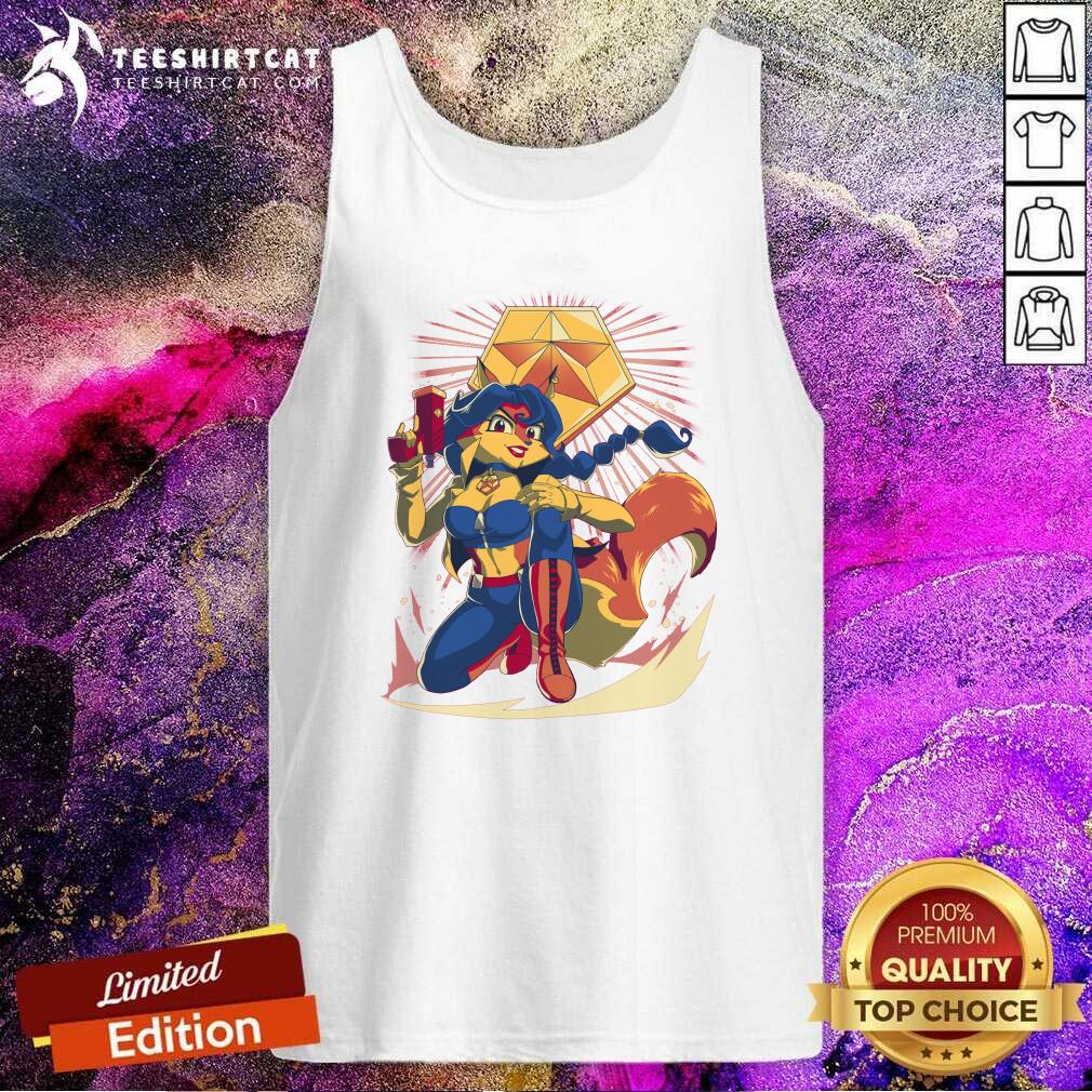 Premium Hold It Carmelita Fox Tank-top