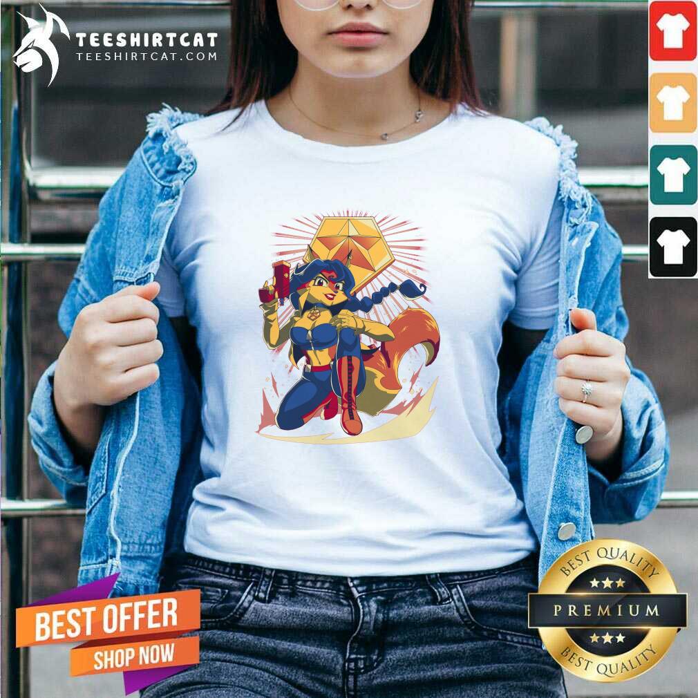 Premium Hold It Carmelita Fox V-neck