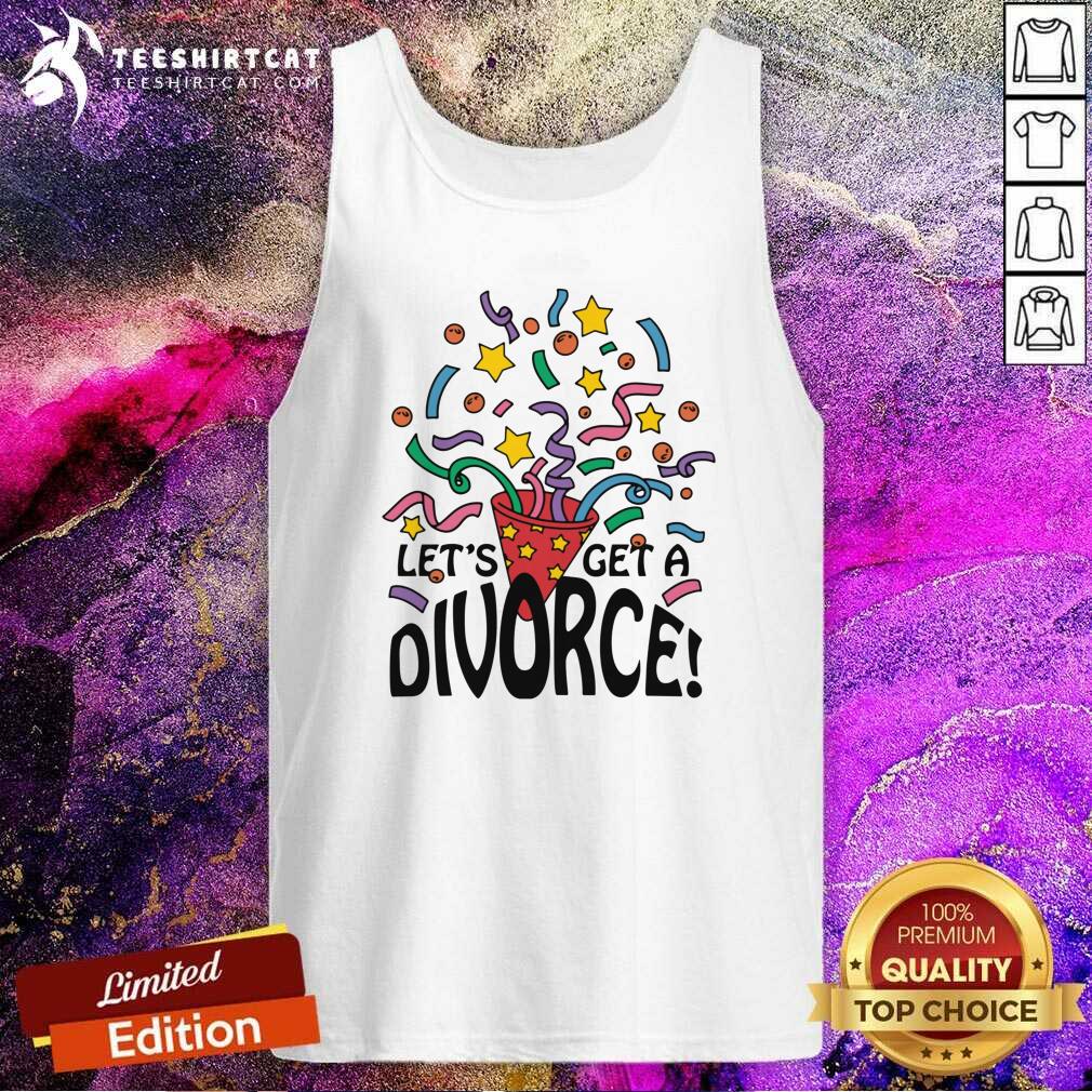 Premium Let's Get A Divorce Tank-top