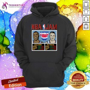 Premium NBA Jam Nets Coleman And Petrovic T-Shirt