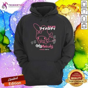 Premium Onegai My Melody Flowers Hoodie