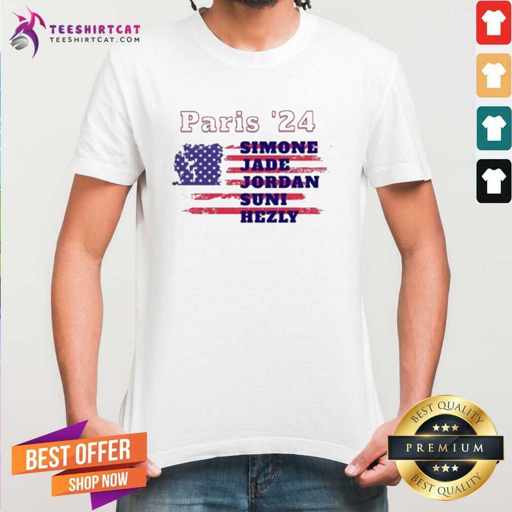 Premium Paris Olympic Women’s Gymnastic Team USA T-Shirt