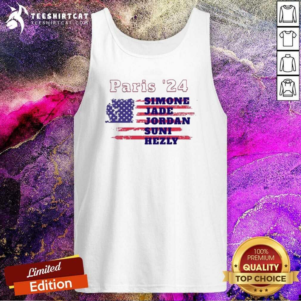 Premium Paris Olympic Women’s Gymnastic Team USA Tank-top
