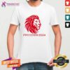 Pretty Red Lion Freedom 2024 T-Shirt