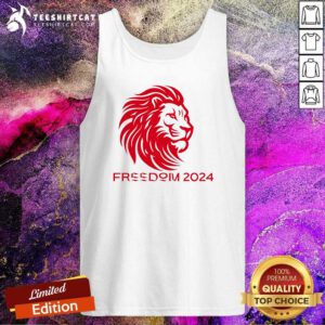 Pretty Red Lion Freedom 2024 Tank-top