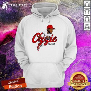 Pretty St. Louis Cardinals Ozzie Smith Caricature Hoodie