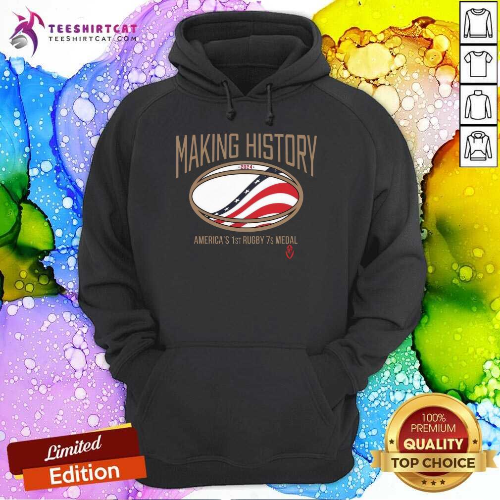 Pretty USRPA Making History America’s 1st Rugby 7s Medal Hoodie