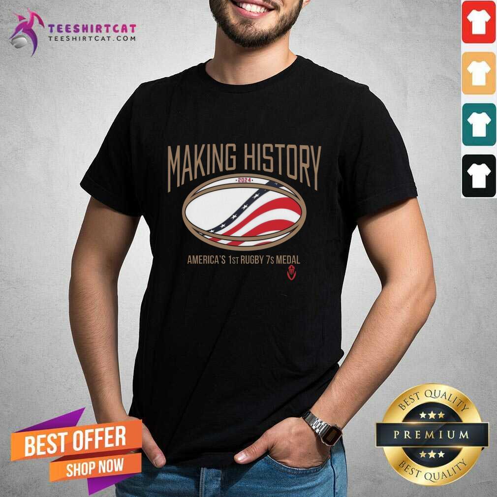 Pretty USRPA Making History America’s 1st Rugby 7s Medal T-Shirt