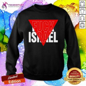 Top Israel Red Triangle Sweatshirt