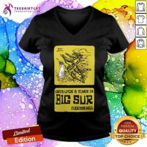 Awesome Once Upon A Time In Big Sur Clarissa Bell V-neck