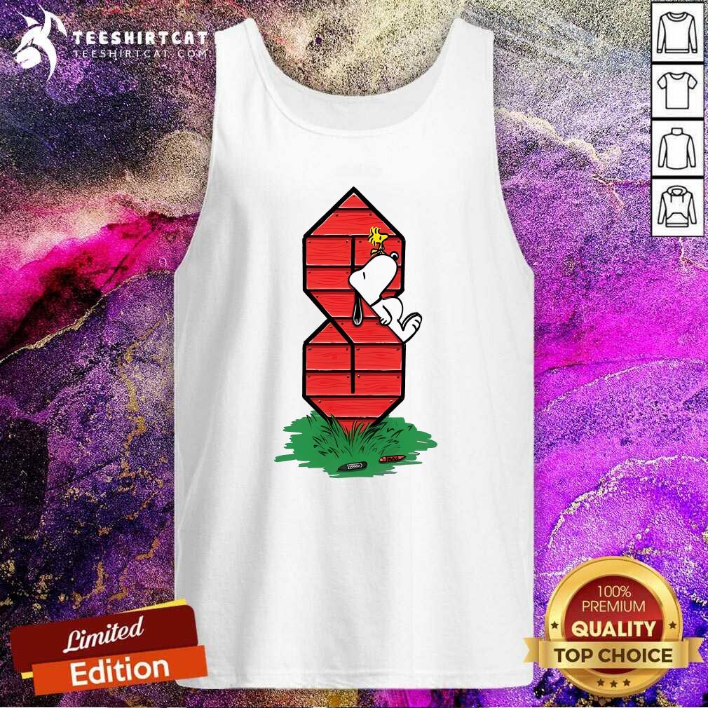 Awesome Snoopy Dog S House Tank-top