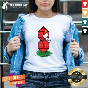 Awesome Snoopy Dog S House V-neck