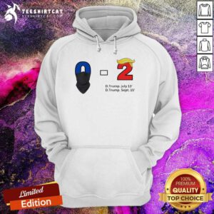 Awesome Trump Golf Course Gunshots 0-2 Trump Is Safe Hoodie