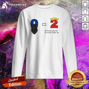 Awesome Trump Golf Course Gunshots 0-2 Trump Is Safe Sweatshirt