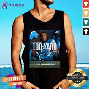 Funny Detroit Lions Wr Jameson Williams First Career 100-Yard Game Tank-top