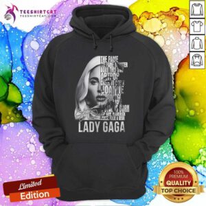 Funny Lady Gaga Full All Albums Signature Hoodie