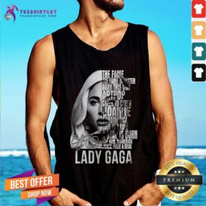 Funny Lady Gaga Full All Albums Signature Tank-top