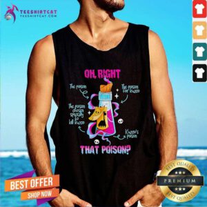 Good Drink Me Oh Right That Poisonllama Halloween Tank-top