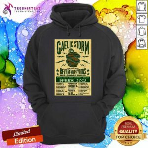 Good Gaelic Storm Roll Out The Barrel Tour Spring 2025 Hoodie