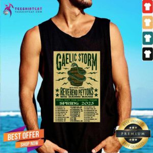 Good Gaelic Storm Roll Out The Barrel Tour Spring 2025 Tank-top