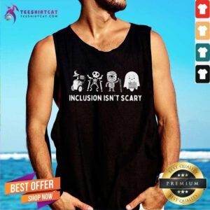 Good Inclusion Isn't Scary Halloween Tank-top