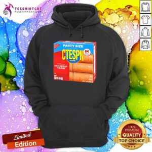 Good Party Size Ctespn Cracker Of The Day Hoodie