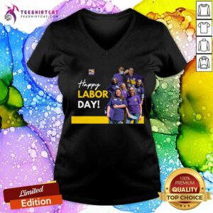 Good Seiu Local 509 Happy Labor Day V-neck