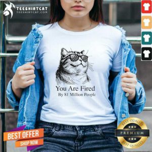 Good You Are Fired By 81 Million People Debate 2024 Kamala Harris V-neck