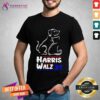 Hot Cat Dog Ladies For Kamala 2024 President Kamala Harris T-Shirt