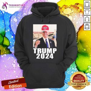Hot Joe Biden Trump 2024 Hat Hoodie