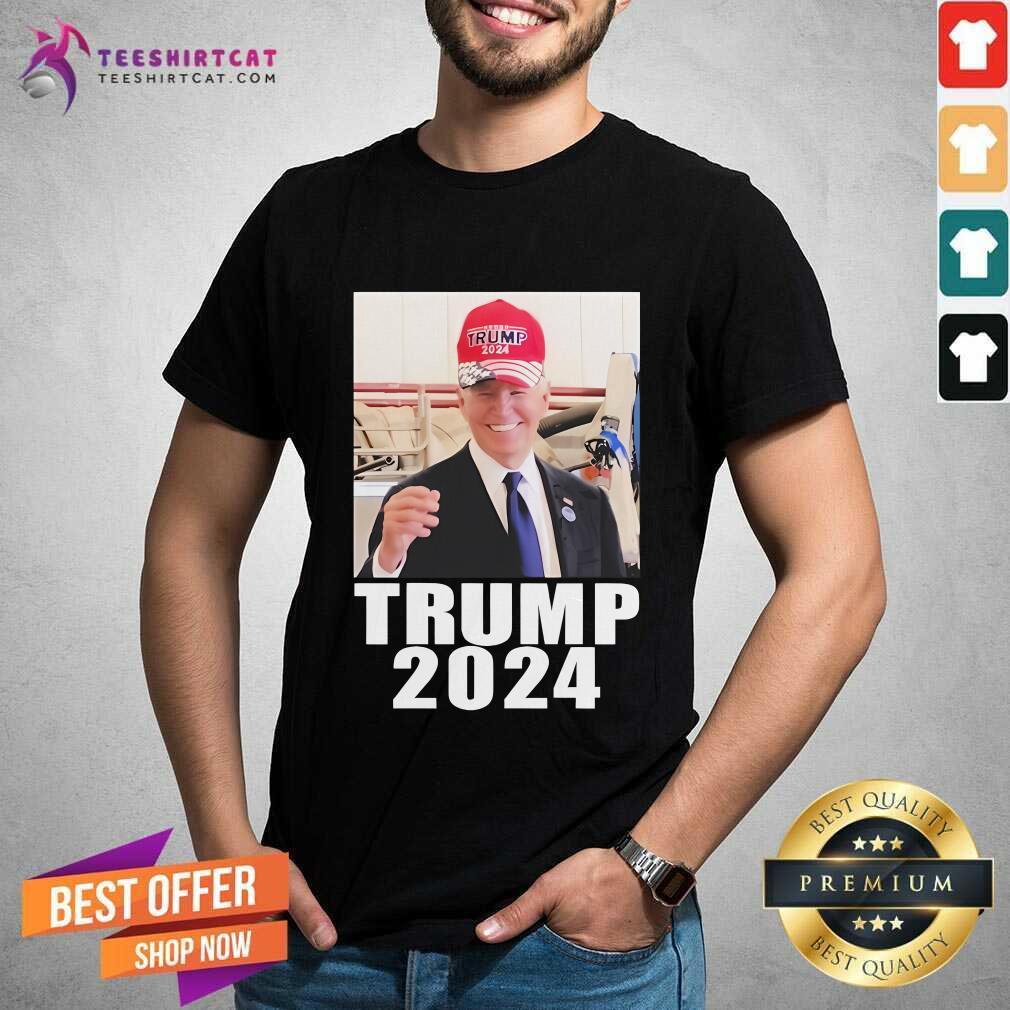 Hot Joe Biden Trump 2024 Hat T-Shirt