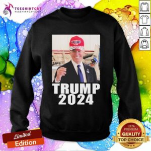 Hot Joe Biden Trump 2024 Hat Sweatshirt