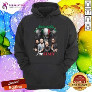 Hot Metallic Metallica Italy 2024 Hoodie
