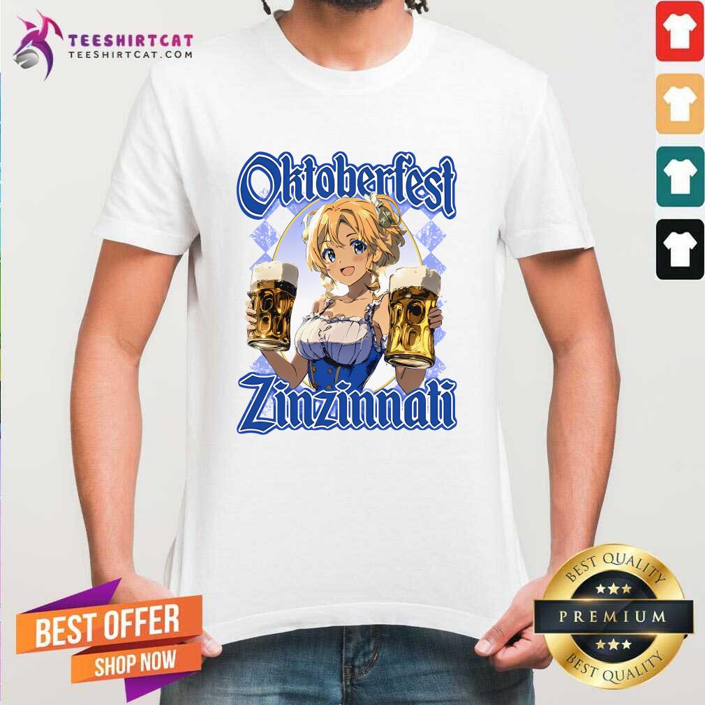 Hot Oktoberfest Zinzinnati Anime T-Shirt