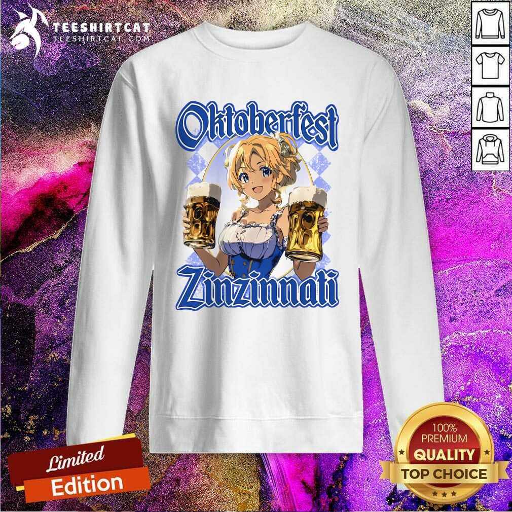 Hot Oktoberfest Zinzinnati Anime Sweatshirt
