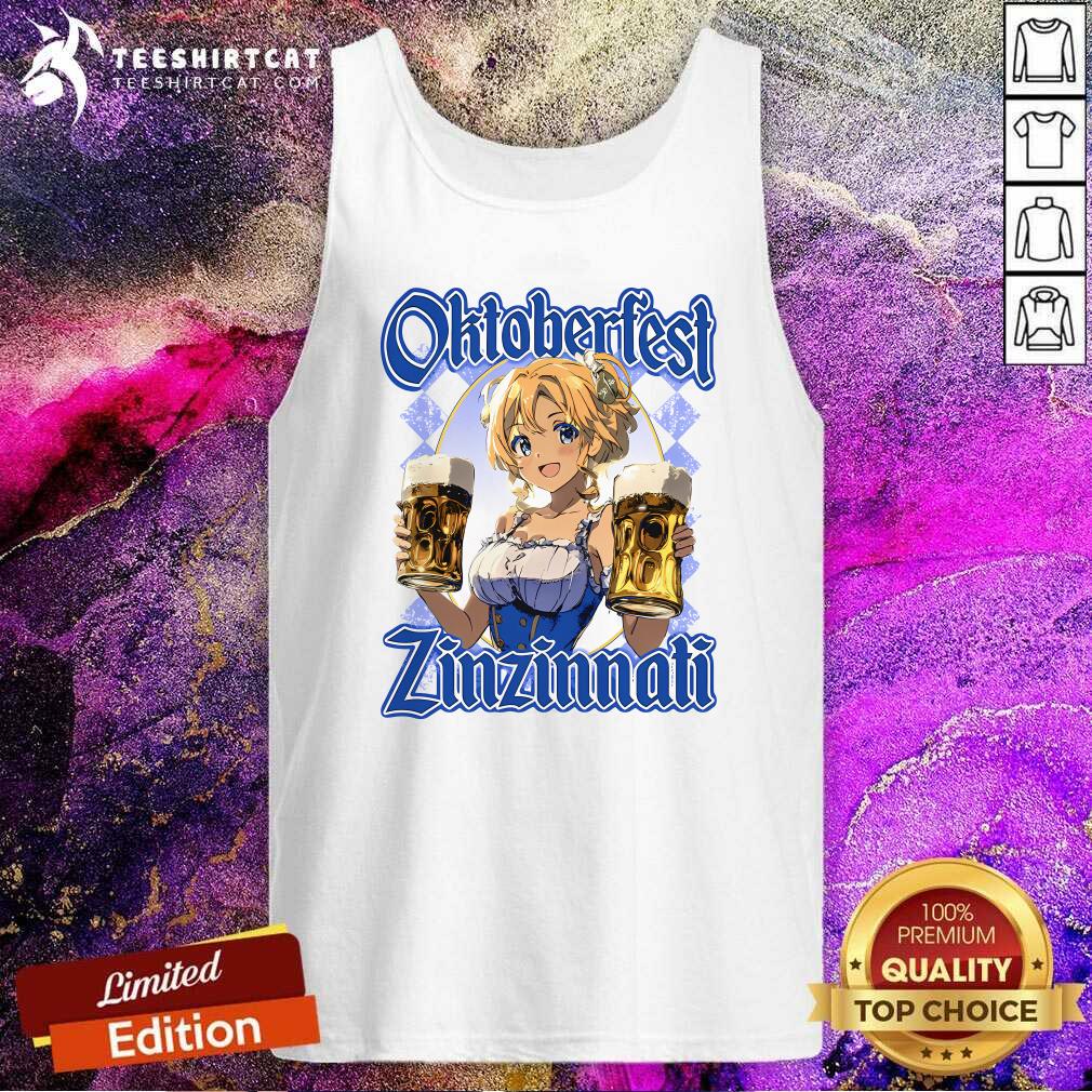 Hot Oktoberfest Zinzinnati Anime Tank-top