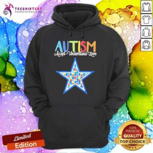 Nice Dallas Cowboys NFL Autism Awareness Accept Understand Love 2024 Hoodie