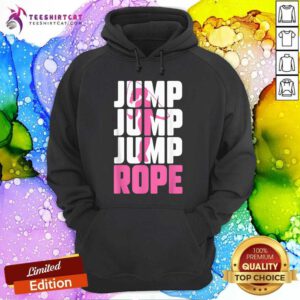 Nice Jump Rope Girl Skipping Rope Fitness Rope Jumping Hoodie