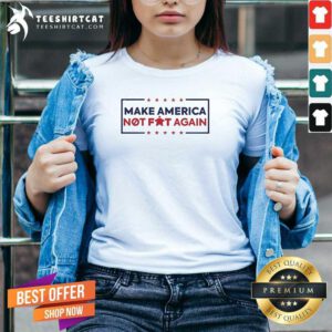 Official Luke Rudkowski Make America Not Fat Again V-neck