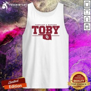 Official Oklahoma Sooners White Forever Sooner Toby Tank-top