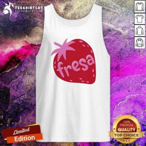 Official Strawberries Sew Bonita Fresa Tank-top