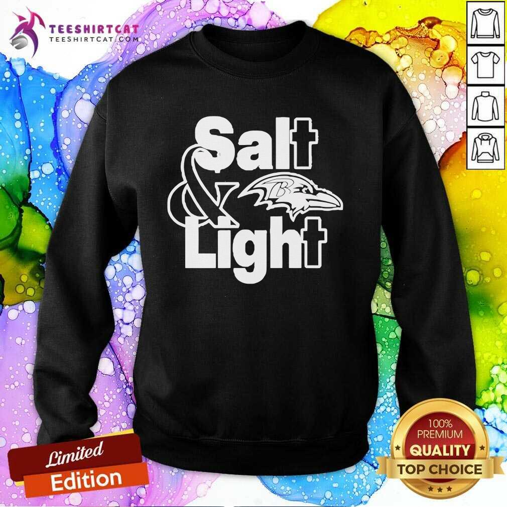 Original John Harbaugh Salt And Light Coach Baltimore Ravens Sweatshirt