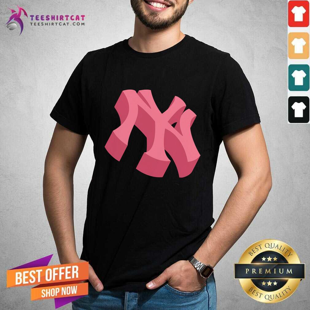 Original MLB 3D Logo New York T-Shirt