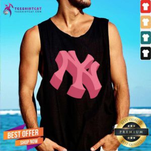 Original MLB 3D Logo New York Tank-top