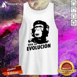 Original Viva La Evolucion Monkey Tank-top