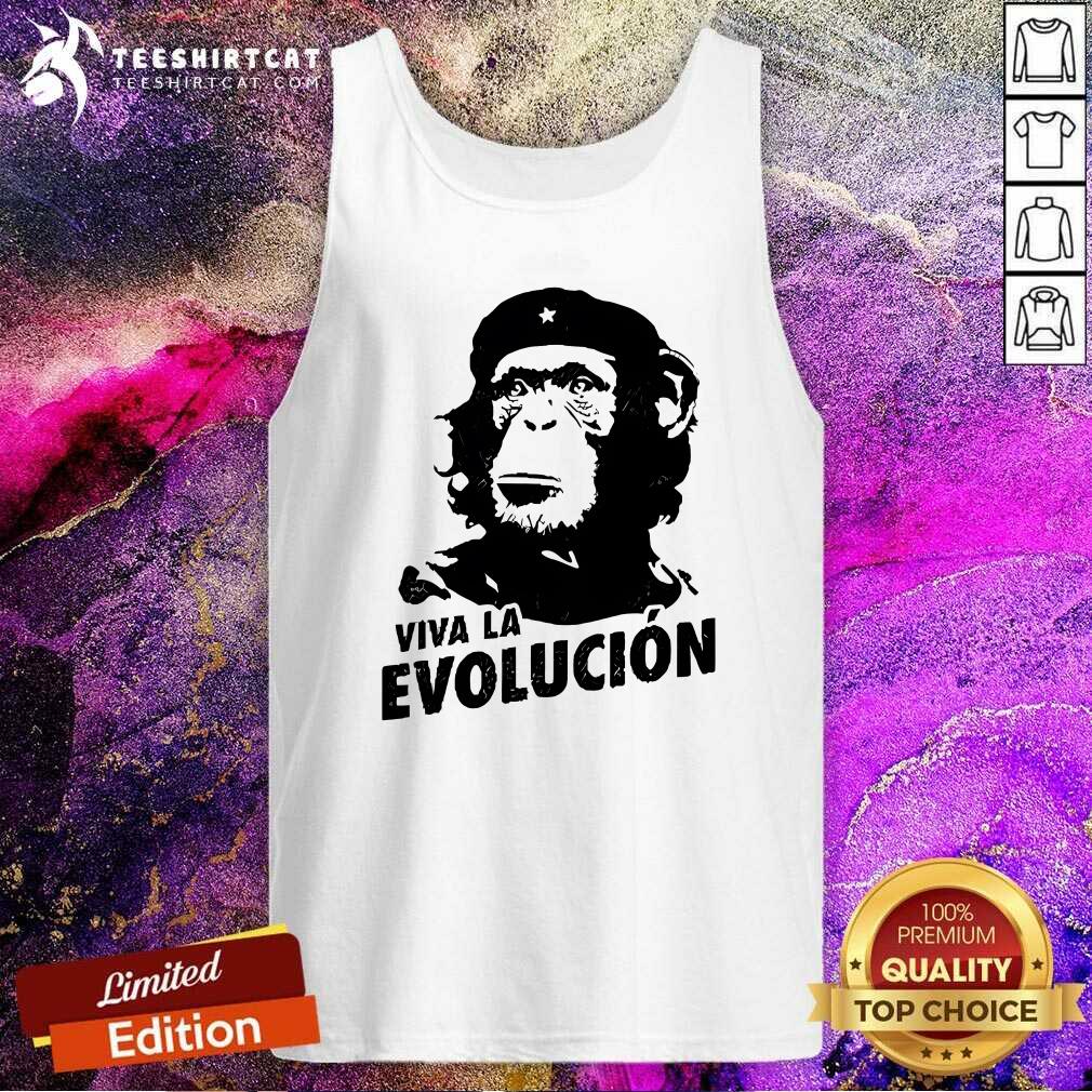 Original Viva La Evolucion Monkey Tank-top
