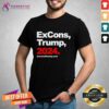 Premium Excons Trump 2024 Ex-Cons For Trump T-Shirt