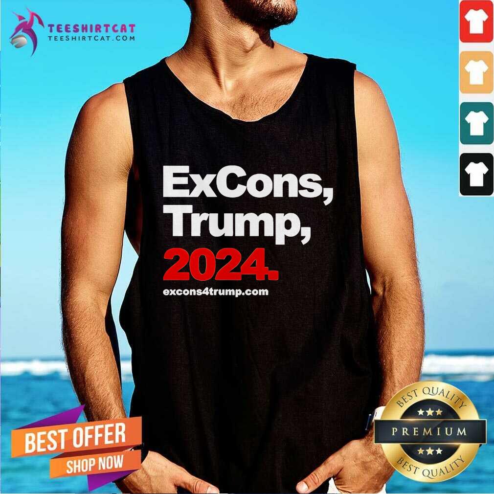 Premium Excons Trump 2024 Ex-Cons For Trump Tank-top