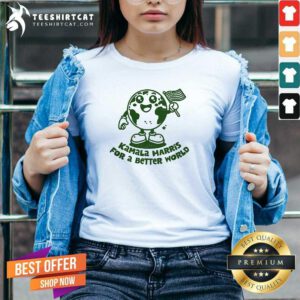 Premium Kamala Harris For A Better World V-neck