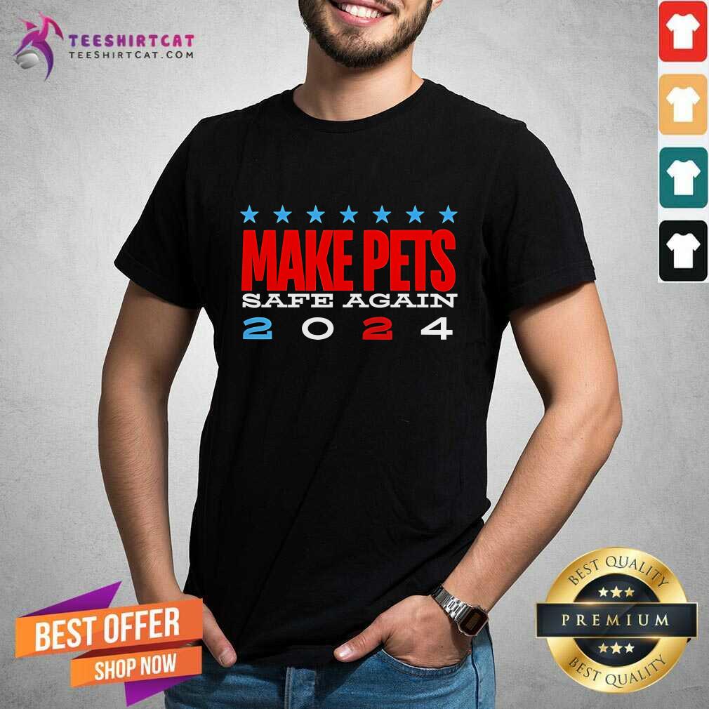 Premium Make Pets Safe Again Debate Election 2024 Donald Trump T-Shirt